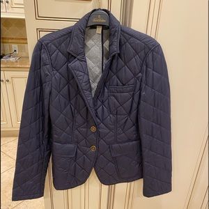 Navy Burberry Jacket